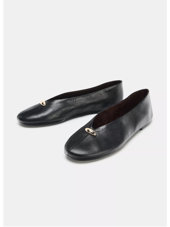 Zara Shoes - Zara Leather Ballet Flats